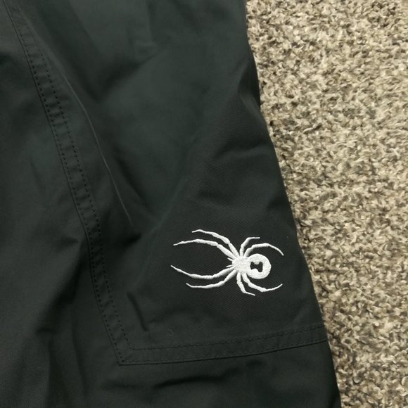 Spyder Snow Pants Mens Large Black XTL 20k 3M Thinsulate Insulated Lined - Picture 3 of 12